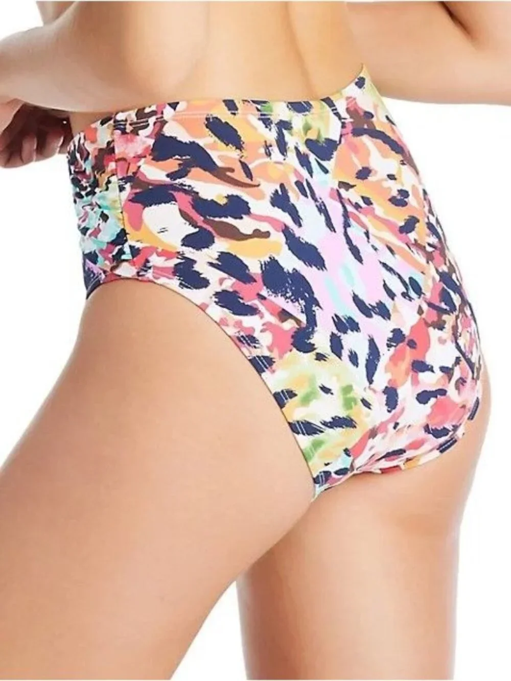 Bleu Rod Beattie 6 Party Animal High-waist Ring Hip Swimwear Swim Bikini Bottom